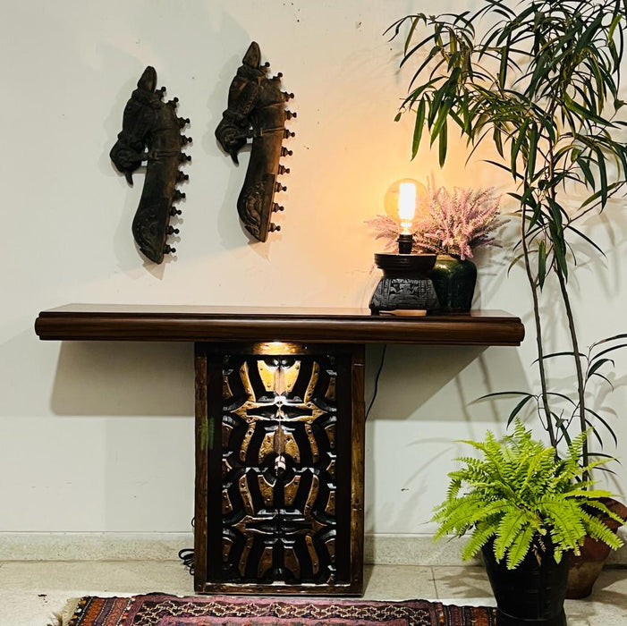 Shaina : Wall Hung wooden console
